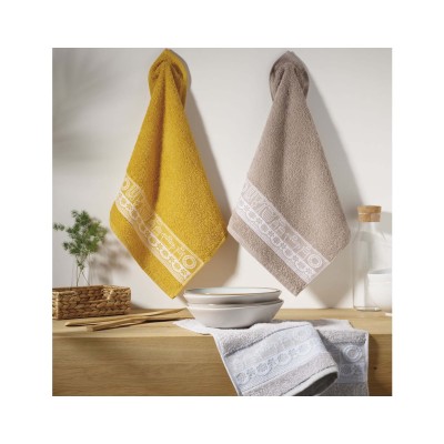 Paños de cocina rizo algodón Vajilla (pack 3 uds) de Atenas