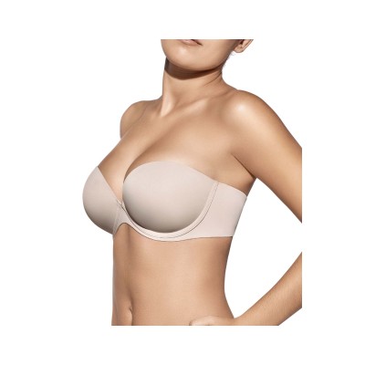 Sujetador Dana copa B con aros y relleno de Selene - TIERRA