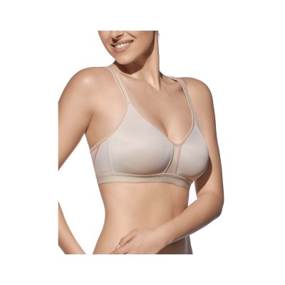 Sujetador deportivo Nina copa B sin aros y con relleno de Selene - BLANCO 2