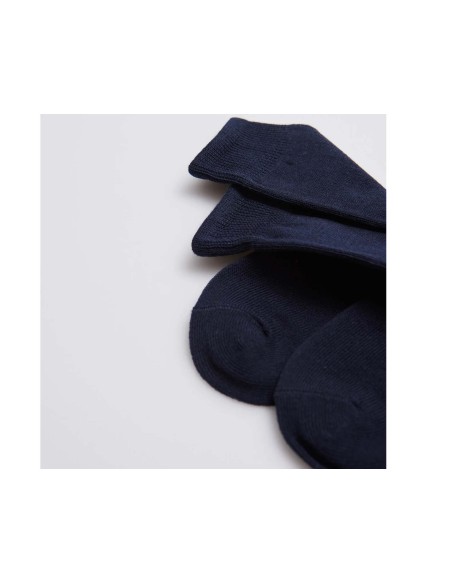 Calcetín colegial algodón 02814 de Ysabel Mora - AZUL MARINO