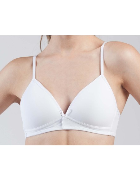 Sujetador básico juvenil copa A 207 de Kehat - BLANCO
