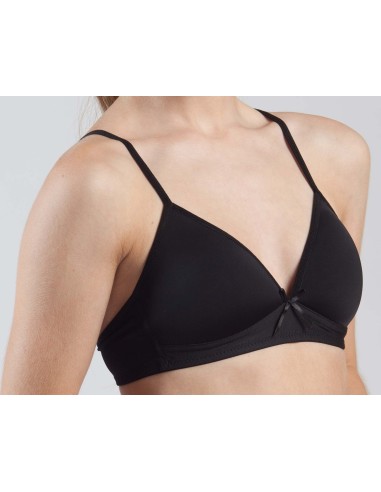 Sujetador básico juvenil copa A 207 de Kehat - NEGRO