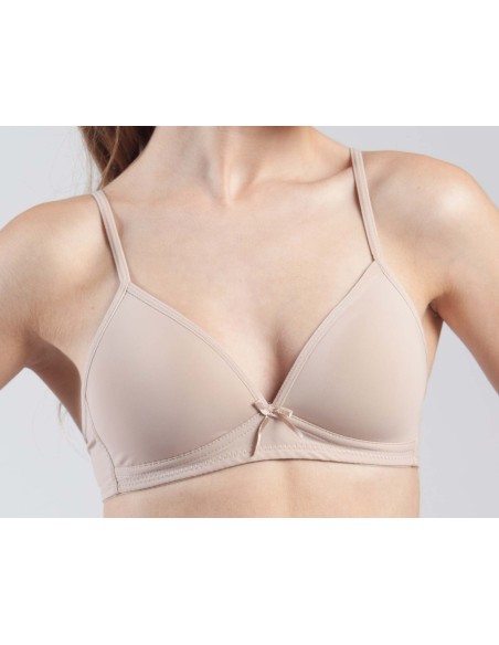 Sujetador básico juvenil copa A 207 de Kehat - NUDE
