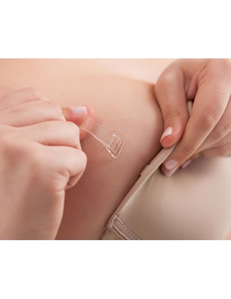 Tirante regulable de silicona (10mm) con hebilla transparente de Softy