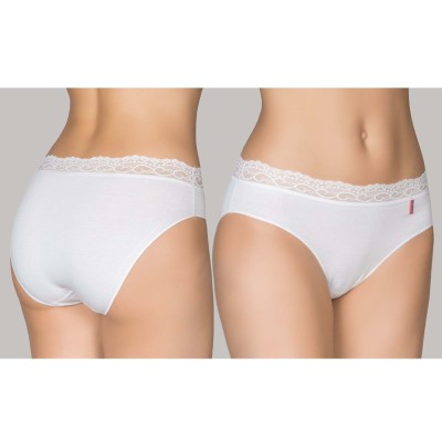 Braga bikini algodón cintura blonda 231 de Naiara