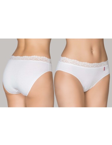 Braga bikini algodón cintura blonda 231 de Naiara - varios colores