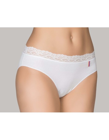 Braga bikini algodón cintura blonda 231 de Naiara - varios colores