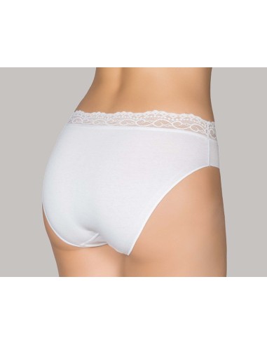 Braga bikini algodón cintura blonda 231 de...