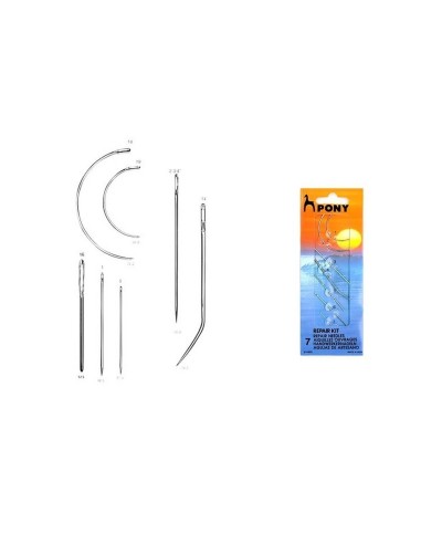 Agujas artesano (7 uds) 14802 de Pony