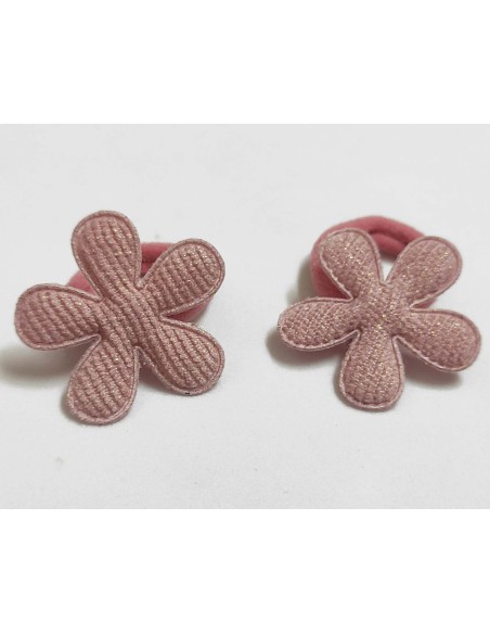 Coletero pelo Flor pana lurex - ROSA PALO