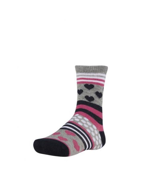 Calcetín rizo fantasía niña 32168 de Ysabel Mora -GRIS