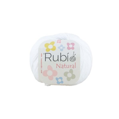 Rubí natural 50 g. (VHA04) algodón 100% 2