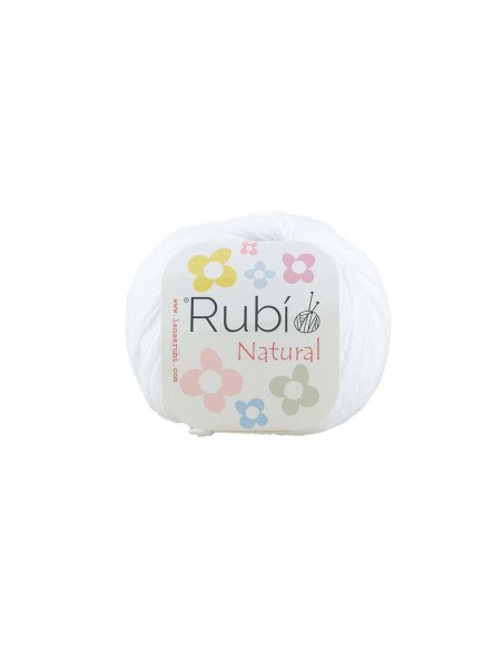 Rubí natural 50 g. (VHA04) algodón 100% - 001