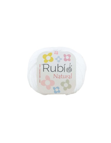 Rubí natural 50 g. (VHA04) algodón 100% - 002