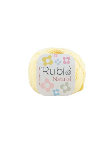 Rubí natural 50 g. (VHA04) algodón 100% - 007