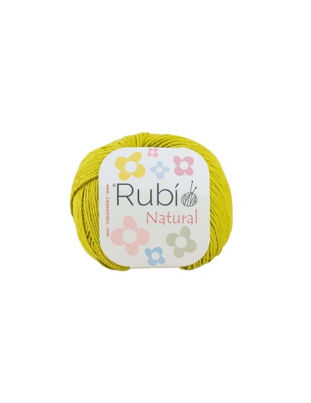 Rubí natural 50 g. (VHA04) algodón 100% - 017