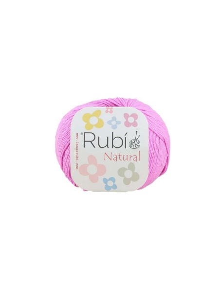 Rubí natural 50 g. (VHA04) algodón 100% - 022