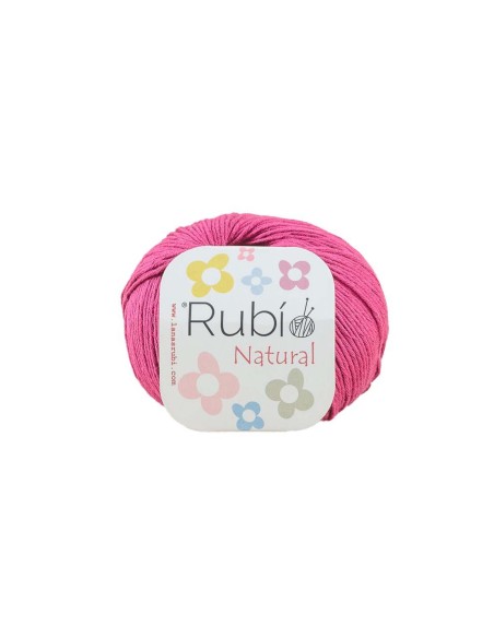 Rubí natural 50 g. (VHA04) algodón 100% - 028