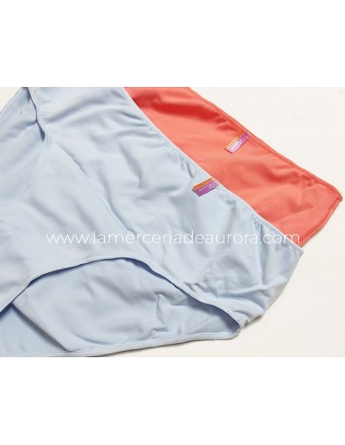 Braga midi lisa poliamida (2 uds) 885 de Naiara - varios colores