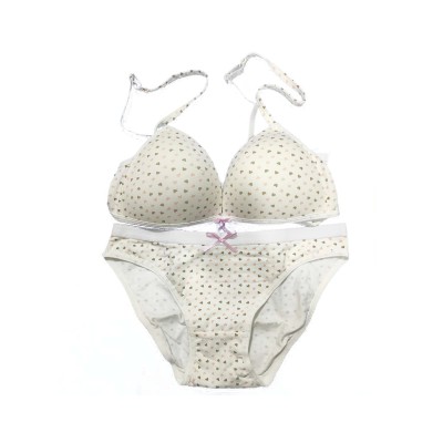 Conjunto juvenil algodón copa A Corazones de Tersura