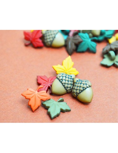 Botones Fall Medley (18 piezas) de Dress It Up