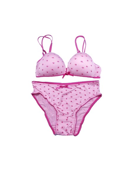 Conjunto juvenil algodón copa A Huellas de Tersura