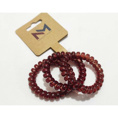 Coleteros espiral Marrones (3 uds) de N.Marcos 2