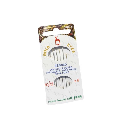 Agujas pasaperlas (6 uds) 07854 de Pony