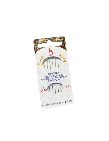 Agujas pasaperlas (6 uds) 07854 de Pony