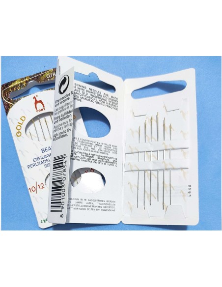 Agujas pasaperlas (6 uds) 07854 de Pony