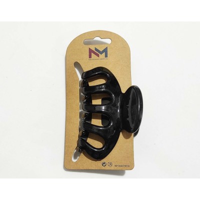 Pinza ovalada 8,5cm Negra de N.Marcos 2