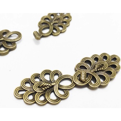 Alamar metálico 5,8cm Oro viejo 111 de Cose