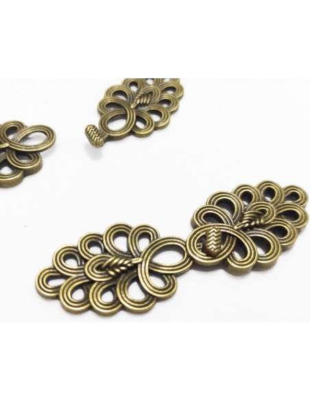 Alamar metálico 5,8cm Oro viejo 111 de Cose