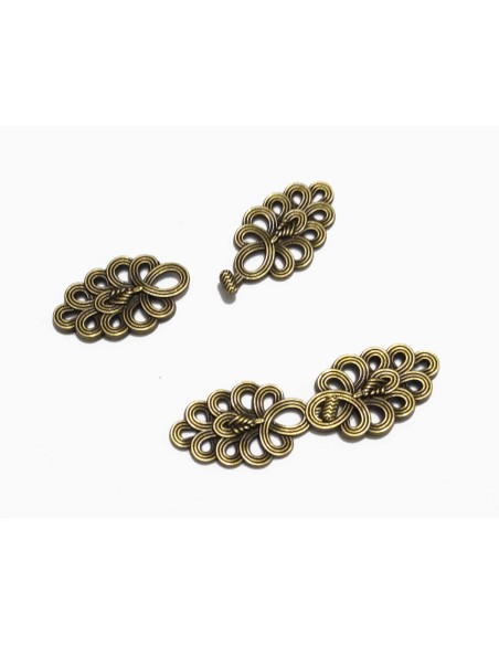 Alamar metálico 5,8cm Oro viejo 111 de Cose