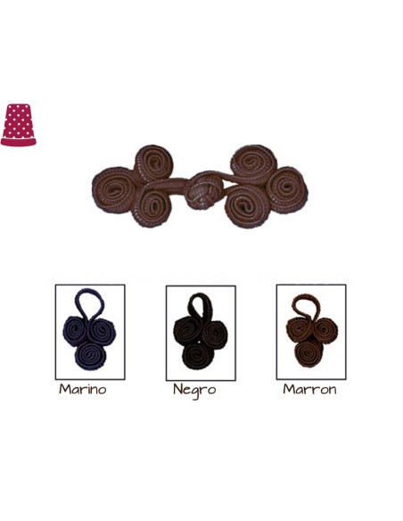 Alamar pasamanería 6,6cm de Cose