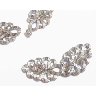 Alamar metálico 5,8cm Plata 111 de Cose