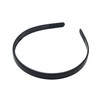 Diadema clásica lisa 1,3cm Negra de N. Marcos