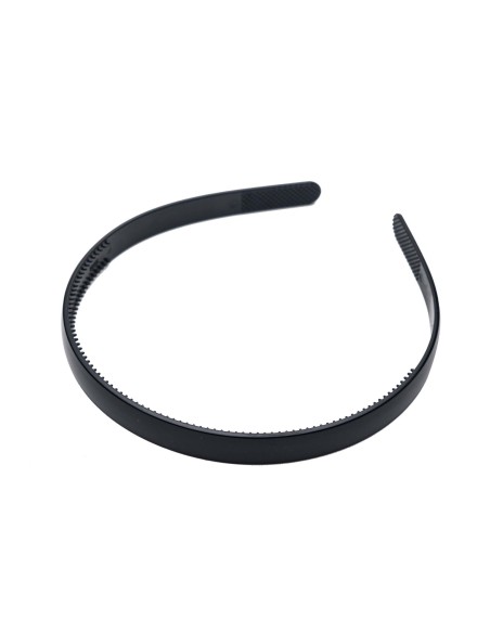 Diadema clásica lisa 1,3cm Negra de N. Marcos