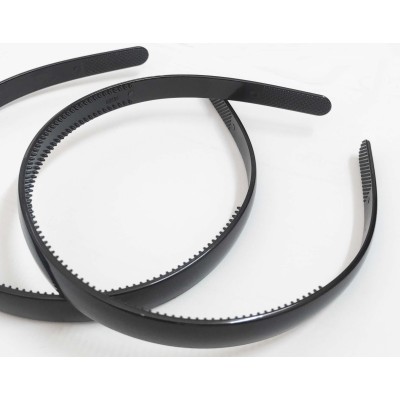 Diadema clásica lisa 1,3cm Negra de N. Marcos 2