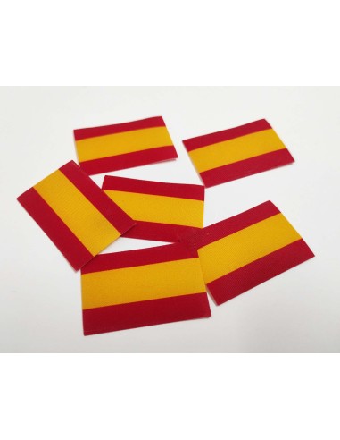 Termoadhesivo 6x4cm (6 uds) bandera de España...