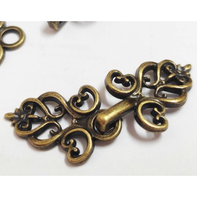 Alamar metálico 4,8cm Oro viejo 109 de Cose 2