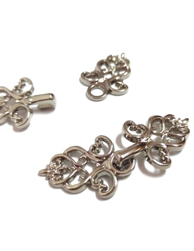 Alamar metálico 4,8cm Plata 109 de Cose