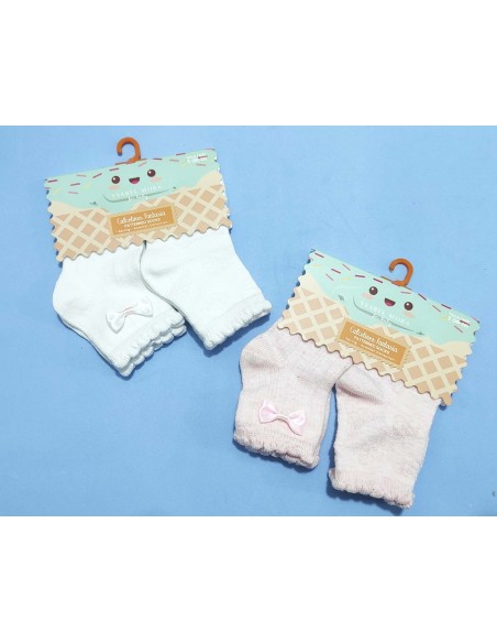 Calcetines bebé fantasía (2 pares) de Ysabel Mora - varios colores