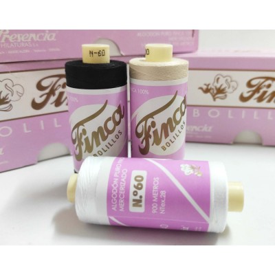 Finca bolillos nº 60 de Hilaturas Presencia - varios colores