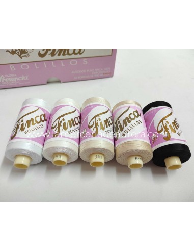 Finca bolillos nº 50 - BLANCO, 2000, 3000, 4000 y NEGRO.