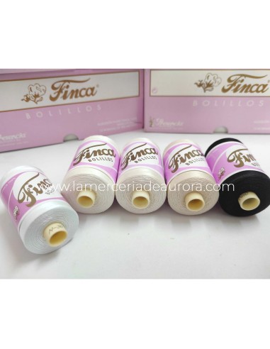 Finca bolillos nº 30 de Hilaturas Presencia - BLANCO, 2000, 3000, 4000 y NEGRO.