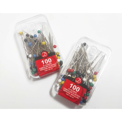 Alfileres cabeza plástico 196 de Dama