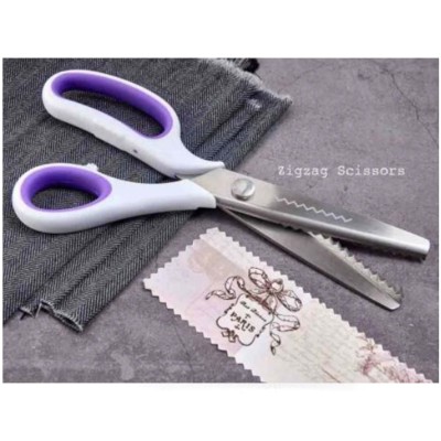 Tijera dentada festonear "zig-zag" (22cm) de Sew Easy 2