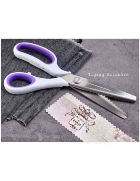 Tijera dentada festonear "zig-zag" (22cm) de Sew Easy