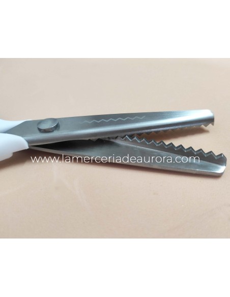 Tijera dentada festonear "zig-zag" (22cm) de Sew Easy